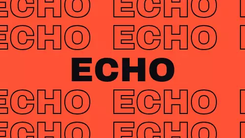 echo rows typography preview