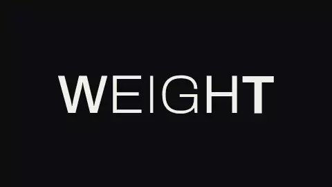 weight morph typography preview